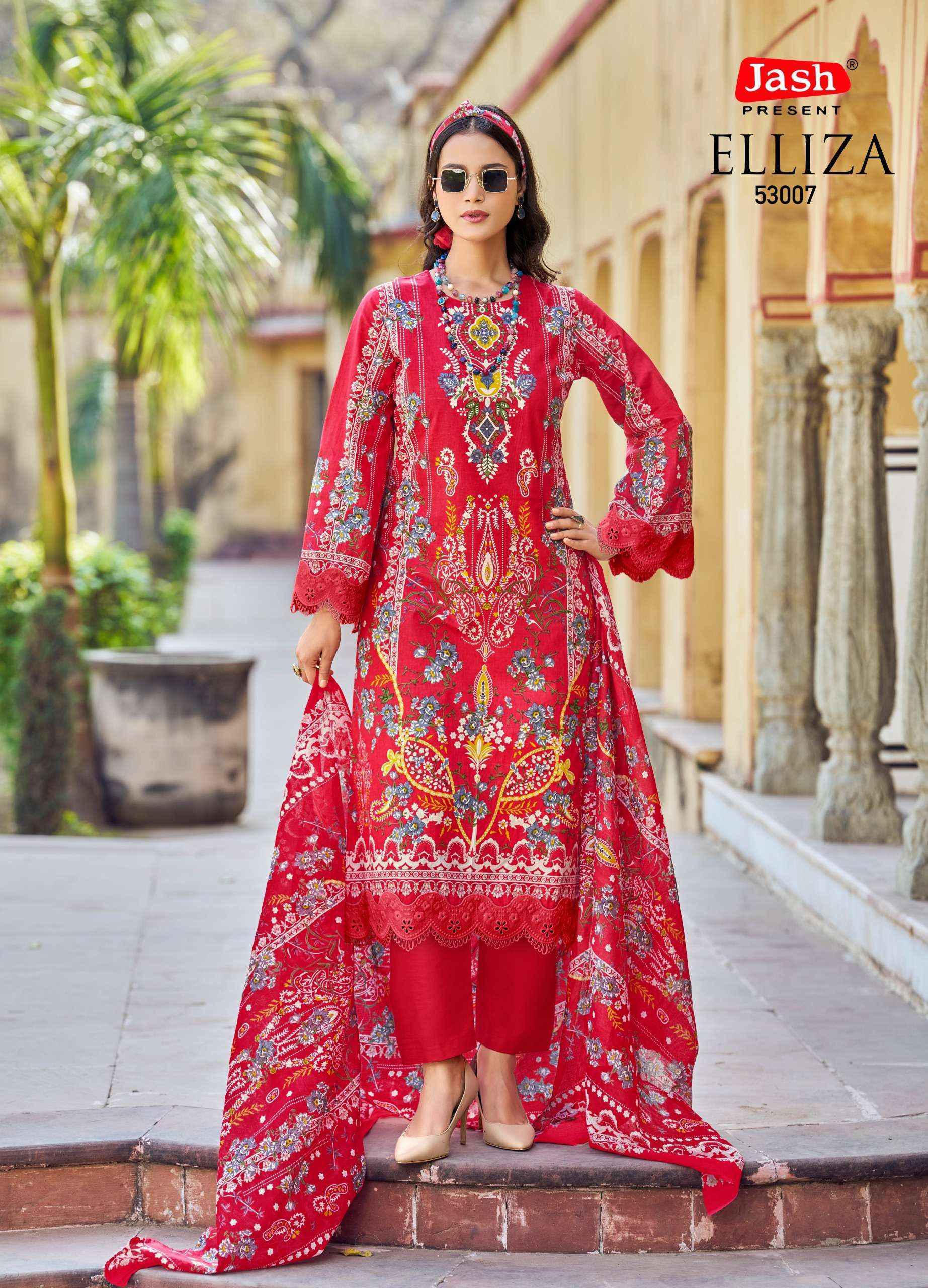 Jash Elliza Vol-53 Cotton Dress Material (10 pcs Catalogue)