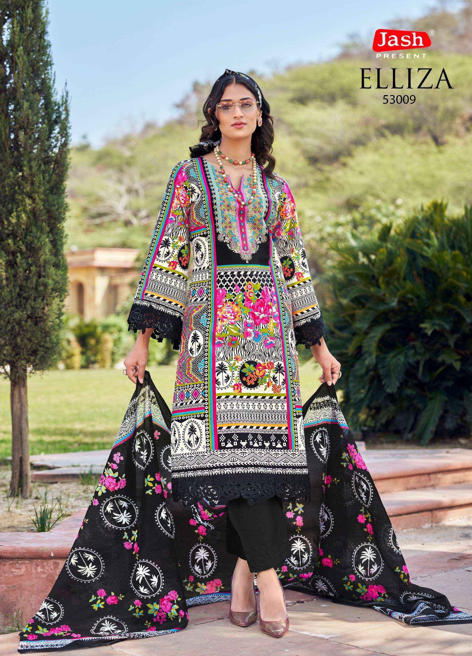 Jash Elliza Vol-53 Cotton Dress Material (10 pcs Catalogue)