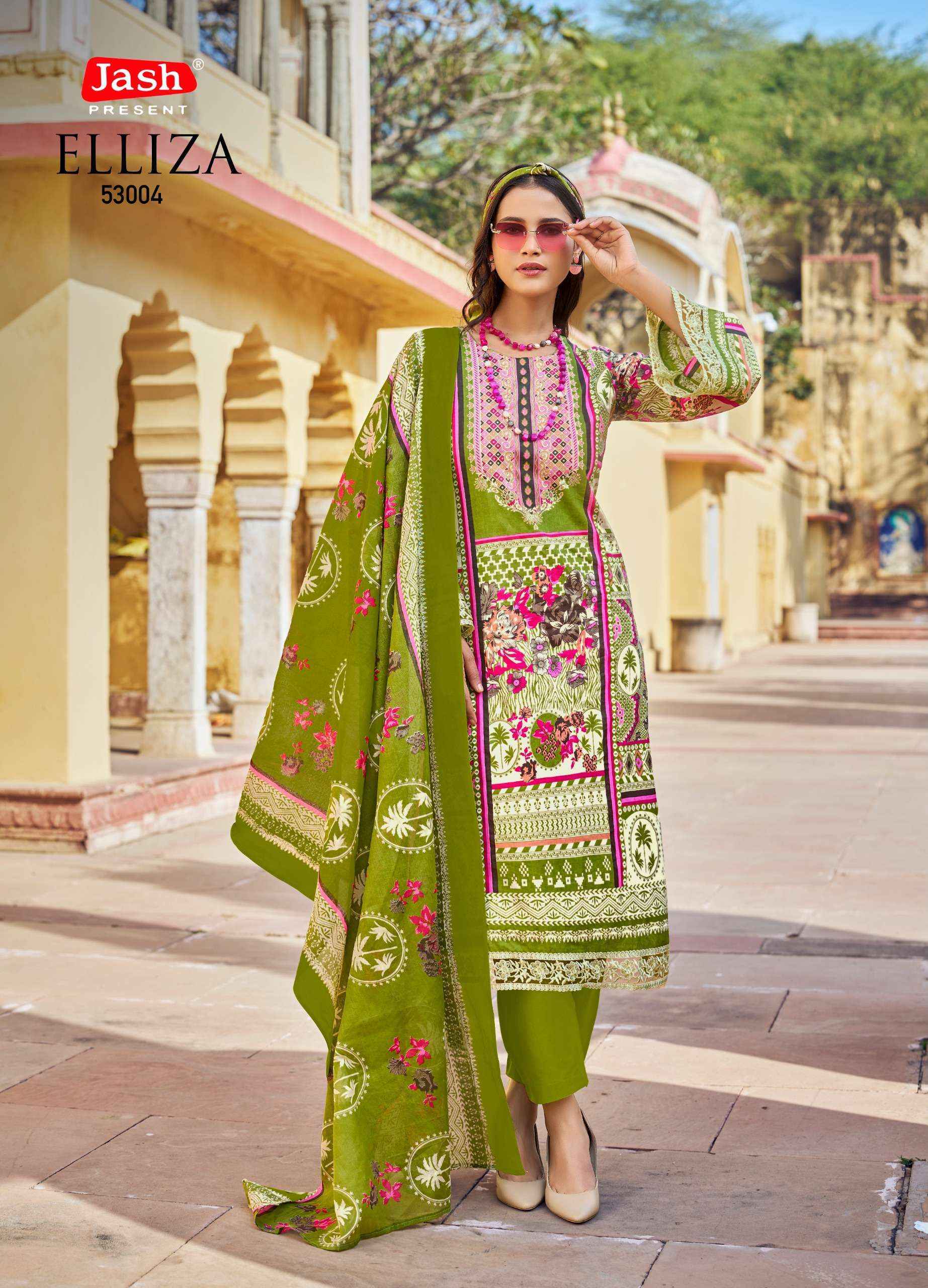 Jash Elliza Vol-53 Cotton Dress Material (10 pcs Catalogue)