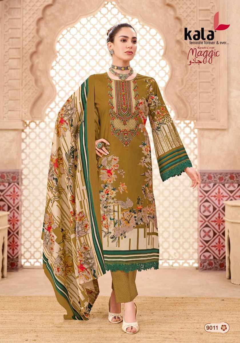 Kala Maggic Vol-24 Cotton Dress Material (12 pcs Catalogue)