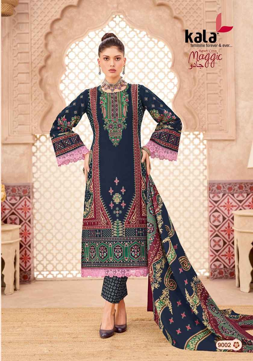 Kala Maggic Vol-24 Cotton Dress Material (12 pcs Catalogue)