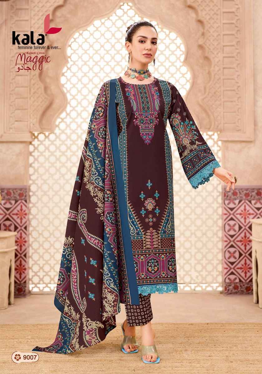 Kala Maggic Vol-24 Cotton Dress Material (12 pcs Catalogue)