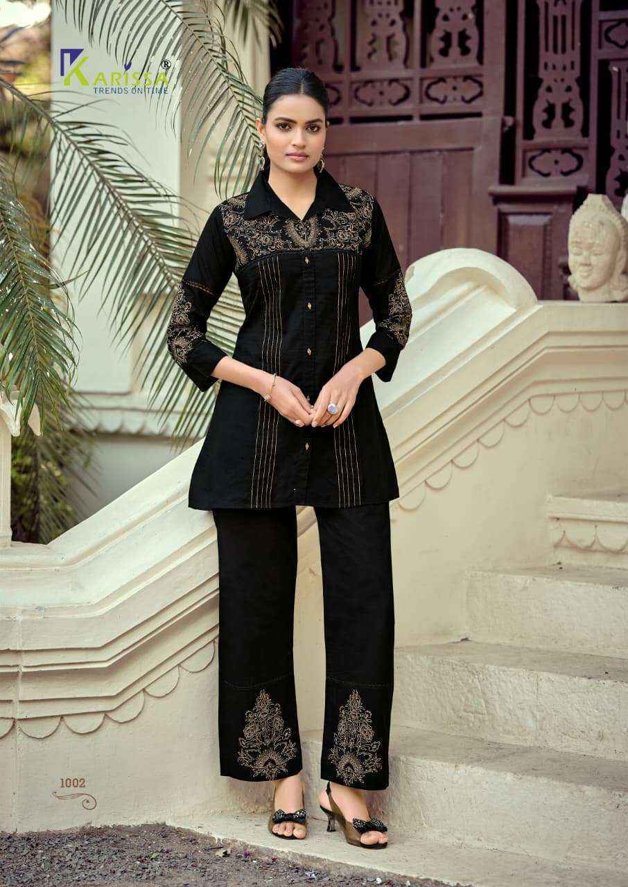 Karissa Maria Cotton Kurti With Bottom (4 pcs Catalogue)