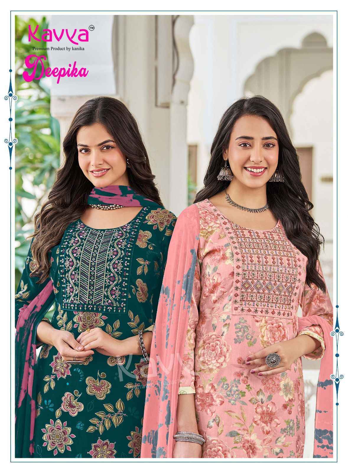 Kavya Deepika Vol-59 Capsule Readymade Suit (10 pcs Catalogue)