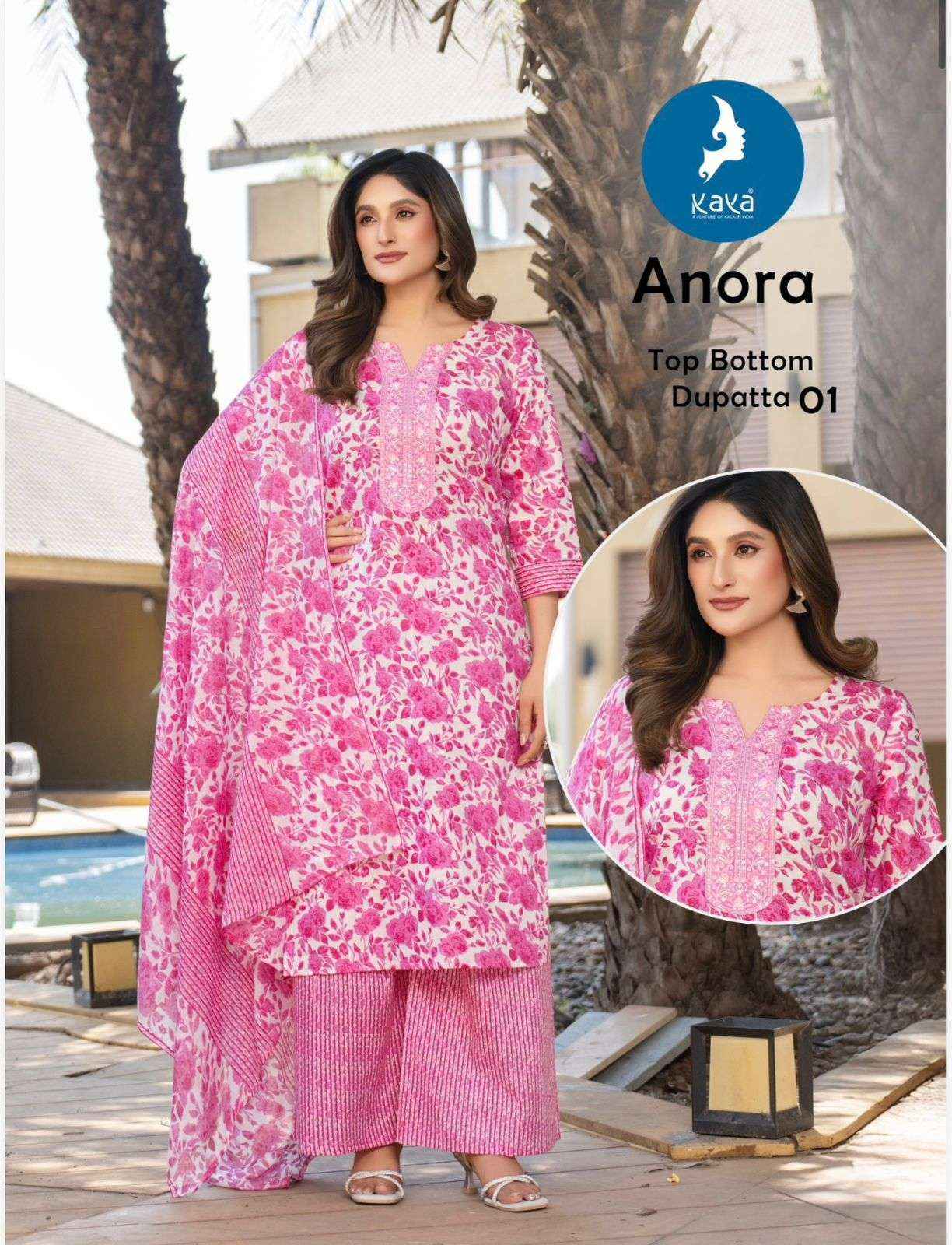 Kaya Anora Cotton Readymade Suit (6 pcs Catalogue)