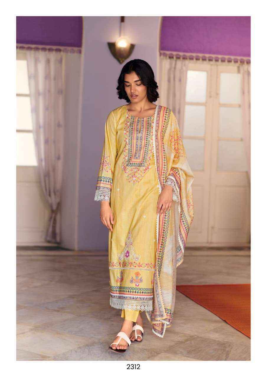 Kimora Khayaal Cotton Dress Material (4 pcs Catalogue)