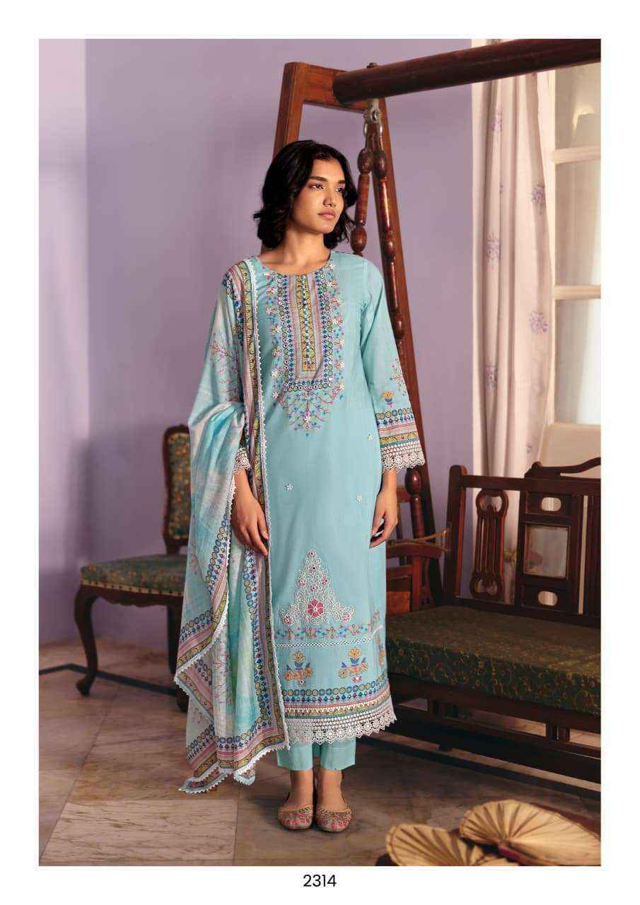 Kimora Khayaal Cotton Dress Material (4 pcs Catalogue)