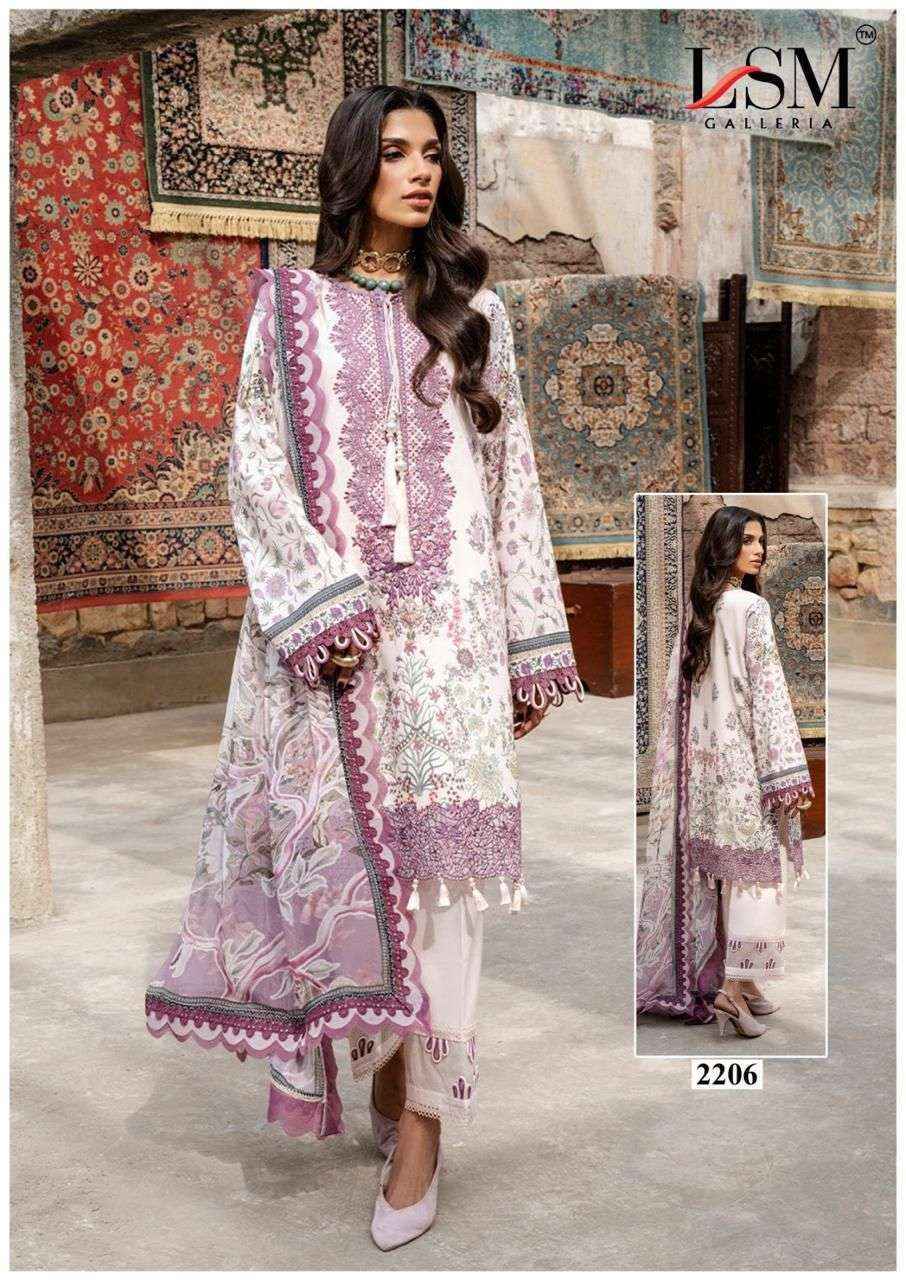 LSM Galleria Parian Dream Vol-22 Lawn Dress Material (6 pcs Catalogue)