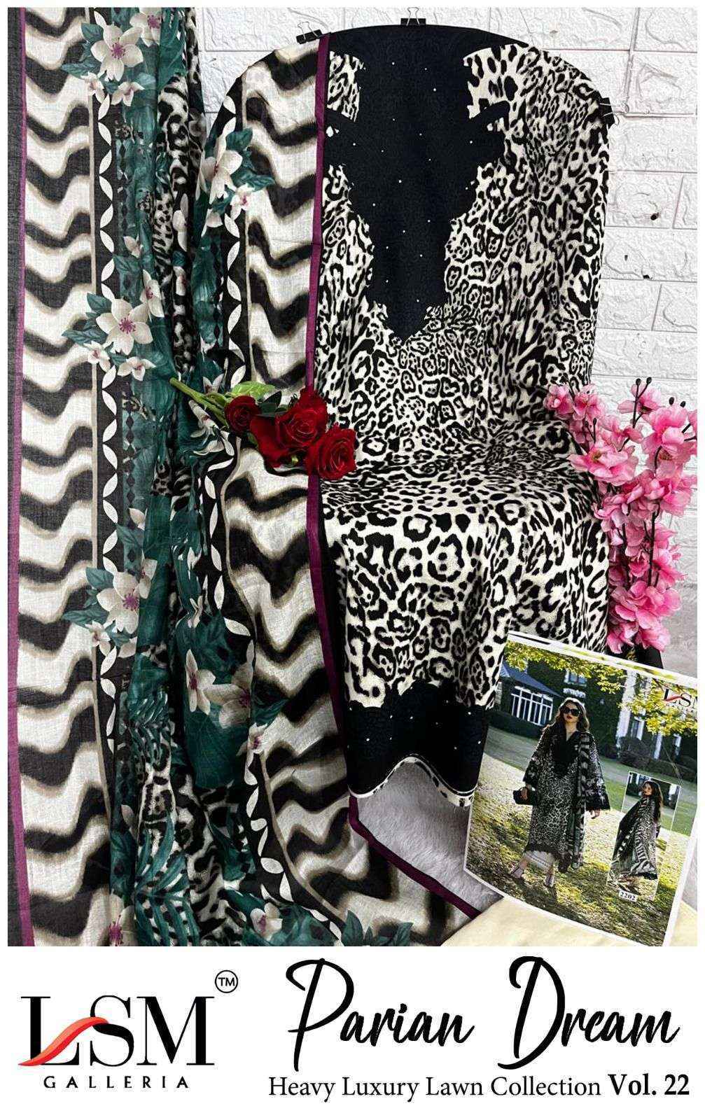 LSM Galleria Parian Dream Vol-22 Lawn Dress Material (6 pcs Catalogue)