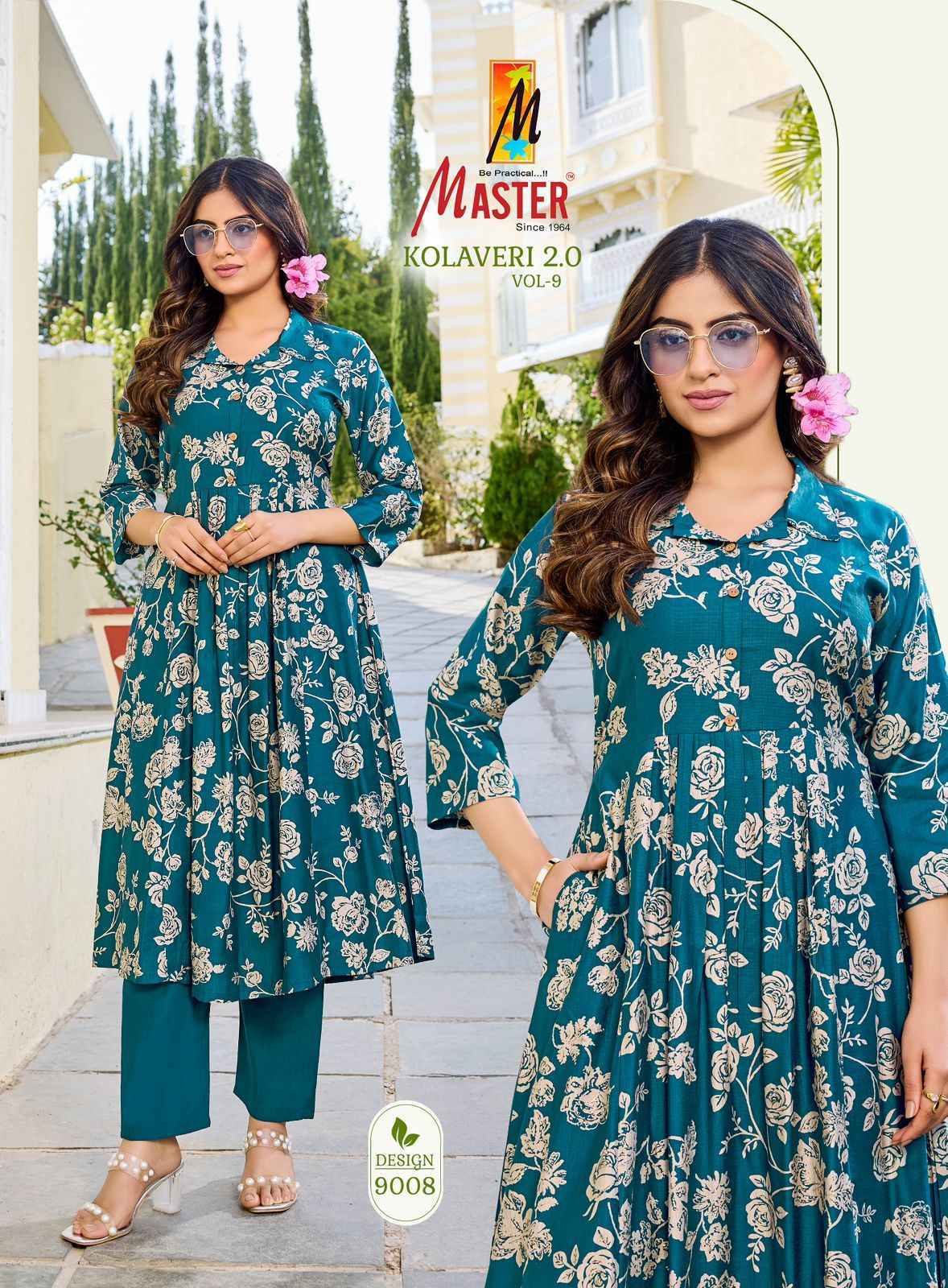 Master Kolaveri 2.0 Vol-9 Vertican Kurti With Bottom (10 pcs Catalogue)