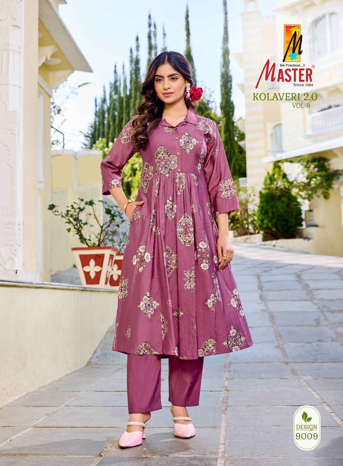 Master Kolaveri 2.0 Vol-9 Vertican Kurti With Bottom (10 pcs Catalogue)