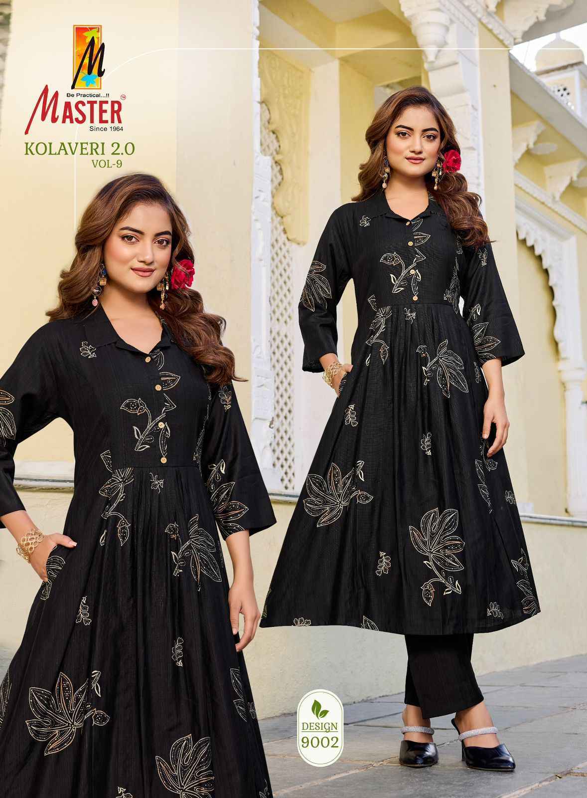 Master Kolaveri 2.0 Vol-9 Vertican Kurti With Bottom (10 pcs Catalogue)
