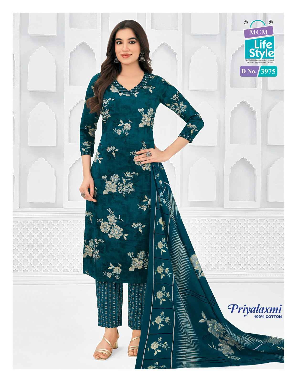 MCM Lifestyle Priyalaxmi Vol-39 Cotton Dress Material (20 pcs Catalogue)