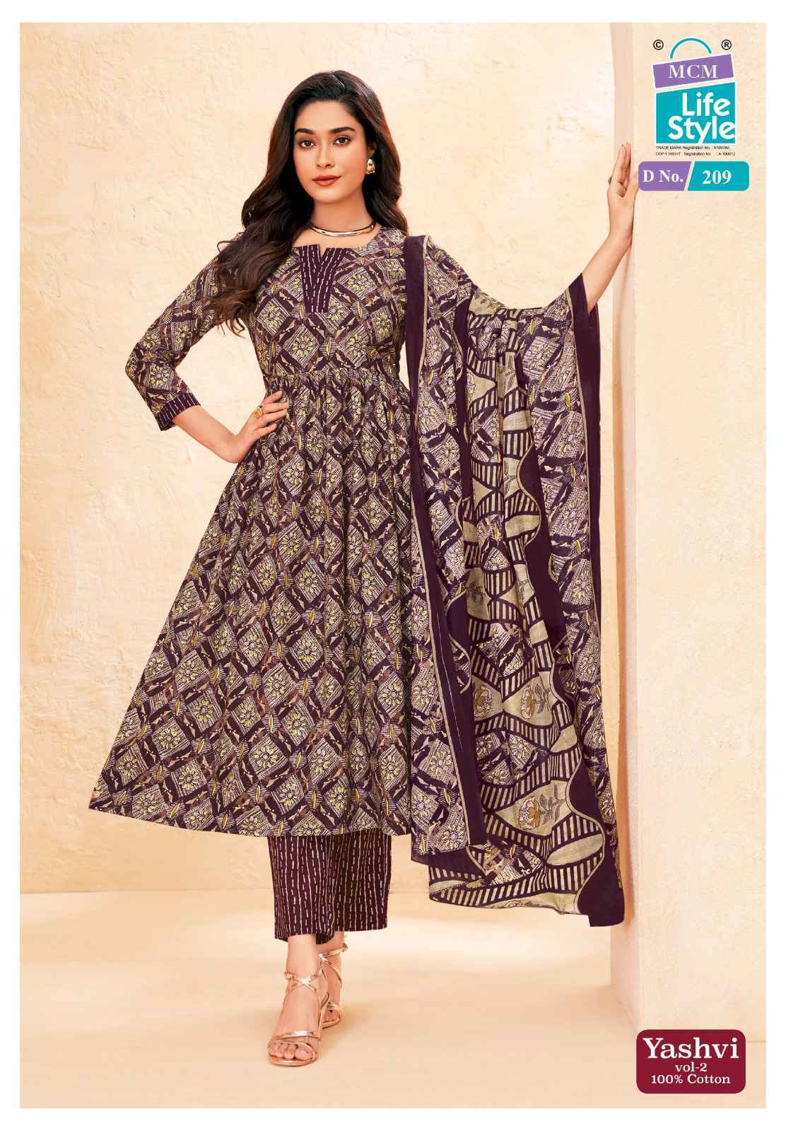 MCM Lifestyle Yashvi Vol-2 Readymade Cotton Dress (10 pcs Catalogue)