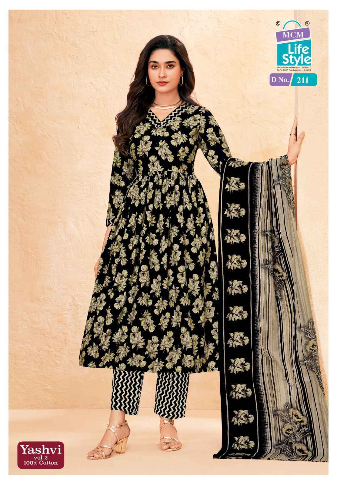 MCM Lifestyle Yashvi Vol-2 Readymade Cotton Dress (10 pcs Catalogue)