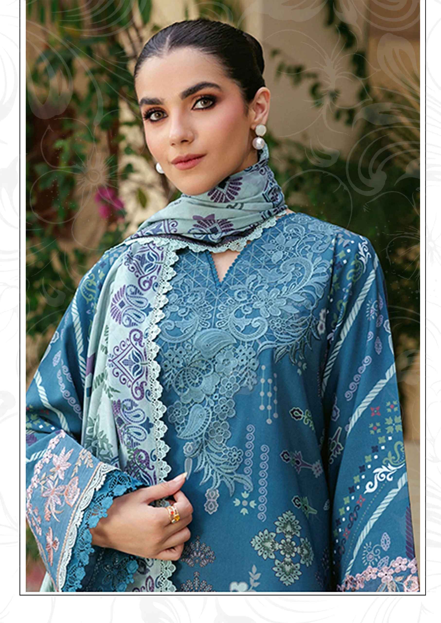 Mishri Creation Gulbagh Vol-10 Lawn Cotton Dress Material (6 pcs Catalogue)