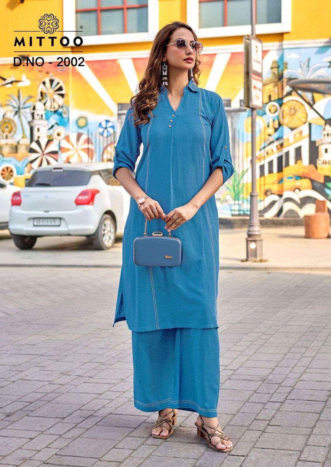 Mittoo Estilla Rayon Co Ord Set (6 pcs Catalogue)