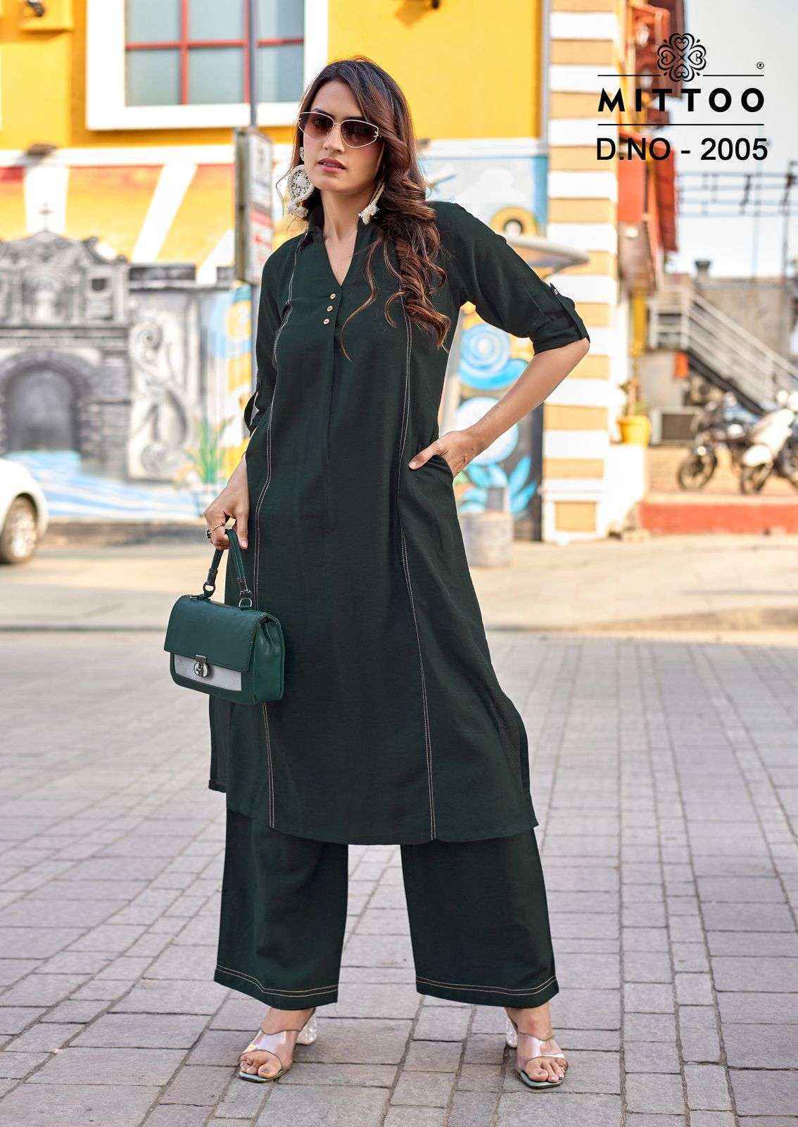 Mittoo Estilla Rayon Co Ord Set (6 pcs Catalogue)