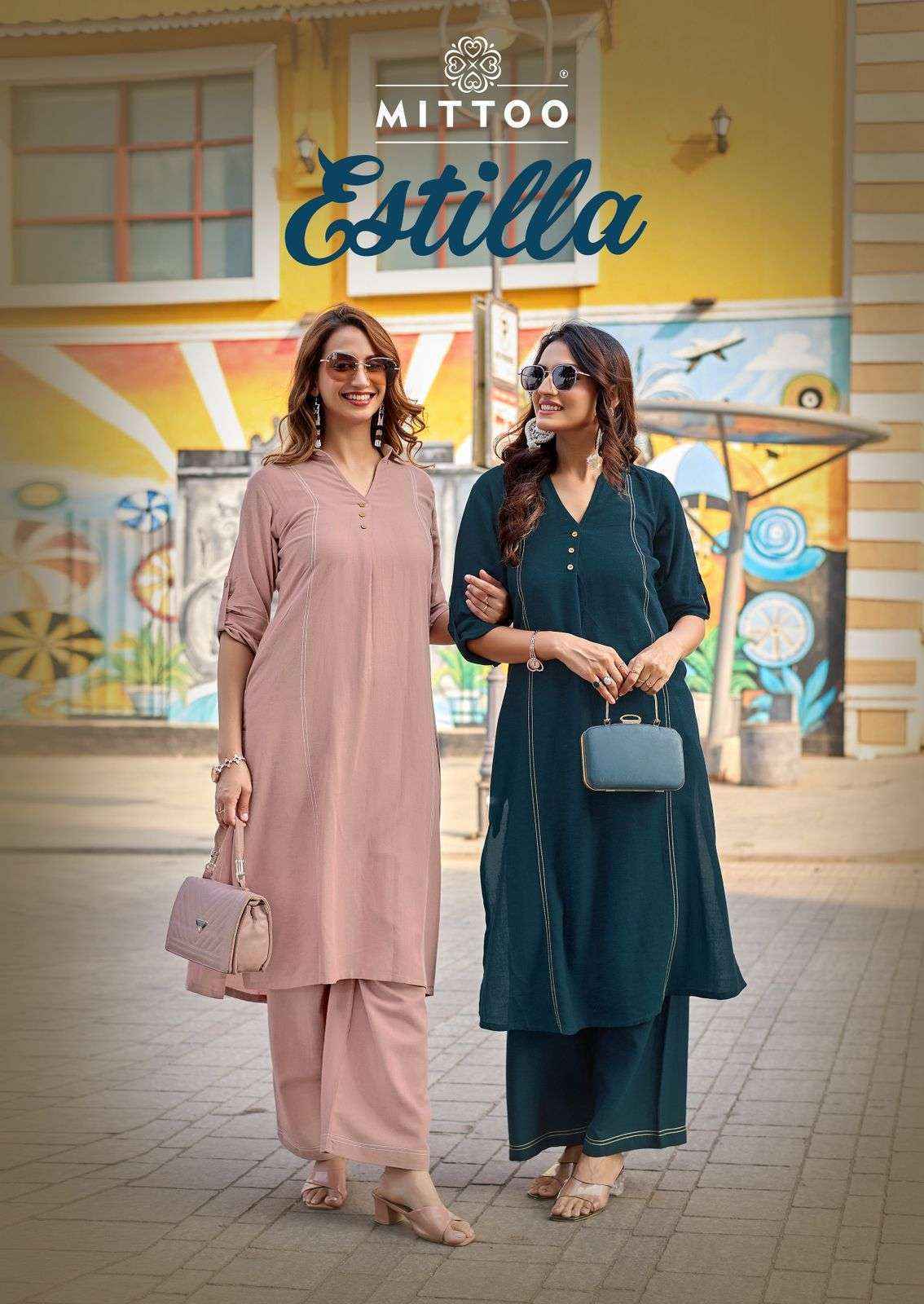 Mittoo Estilla Rayon Co Ord Set (6 pcs Catalogue)