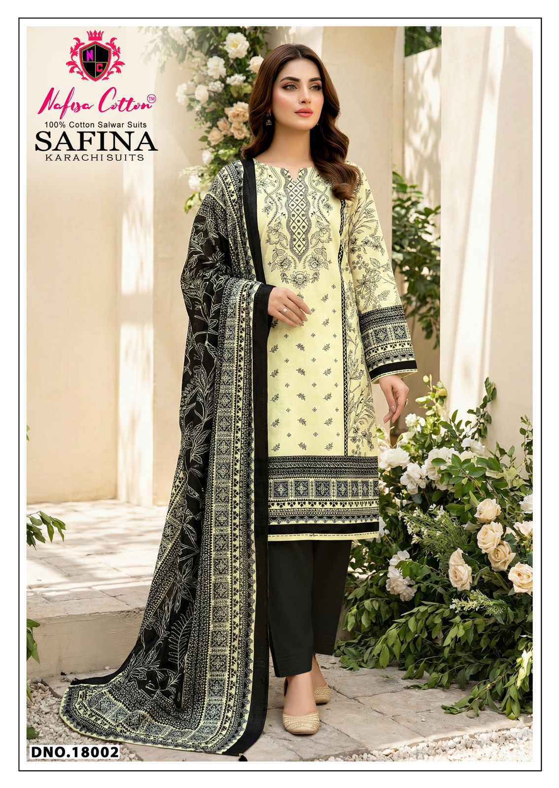 Nafisa Cotton Safina Vol-18 Cotton Dress Material (6 pcs Catalogue)
