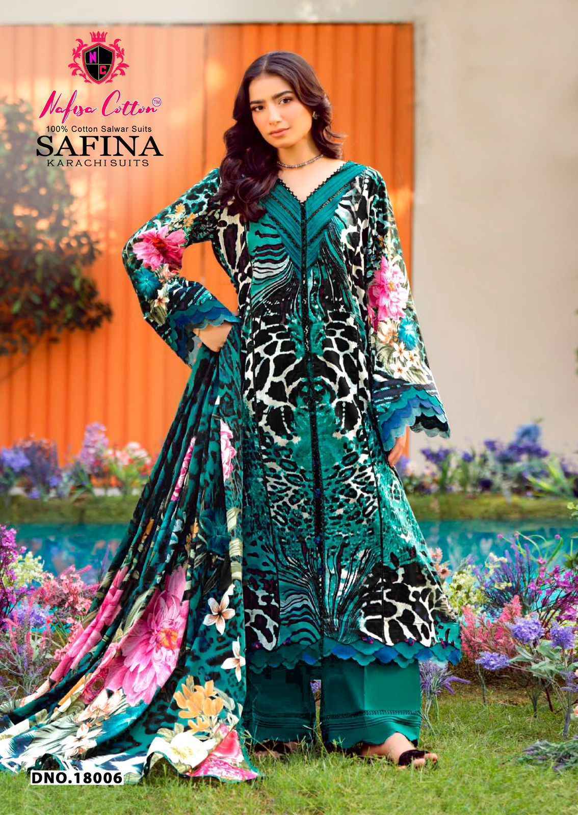 Nafisa Cotton Safina Vol-18 Cotton Dress Material (6 pcs Catalogue)