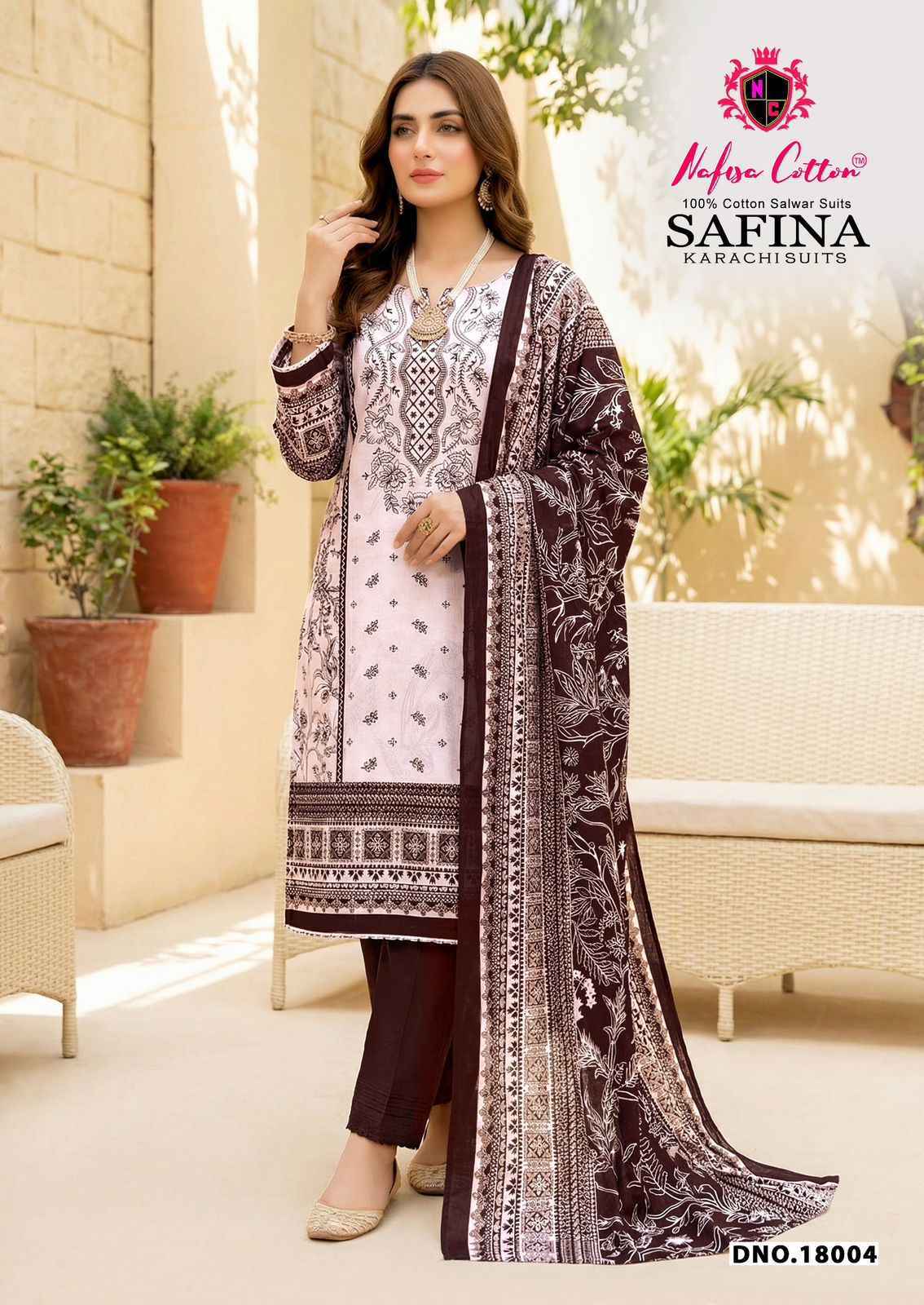 Nafisa Cotton Safina Vol-18 Cotton Dress Material (6 pcs Catalogue)