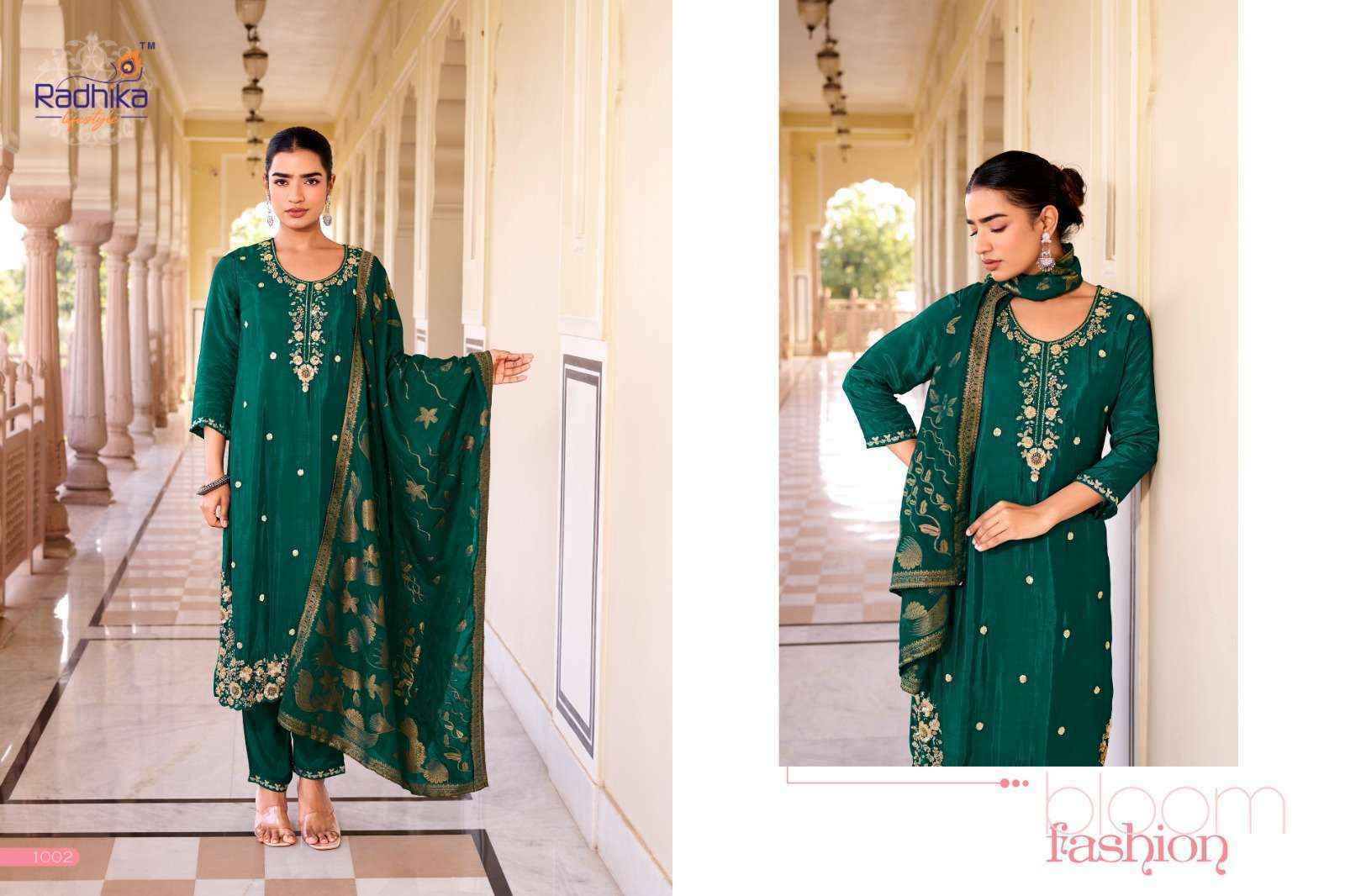 Radhika Lifestyle Kalini Vol-1 Silk Readymade Suit (6 pcs Catalogue)