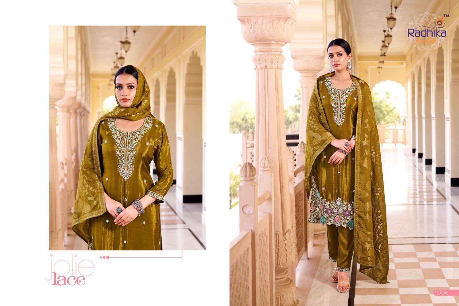 Radhika Lifestyle Kalini Vol-1 Silk Readymade Suit (6 pcs Catalogue)