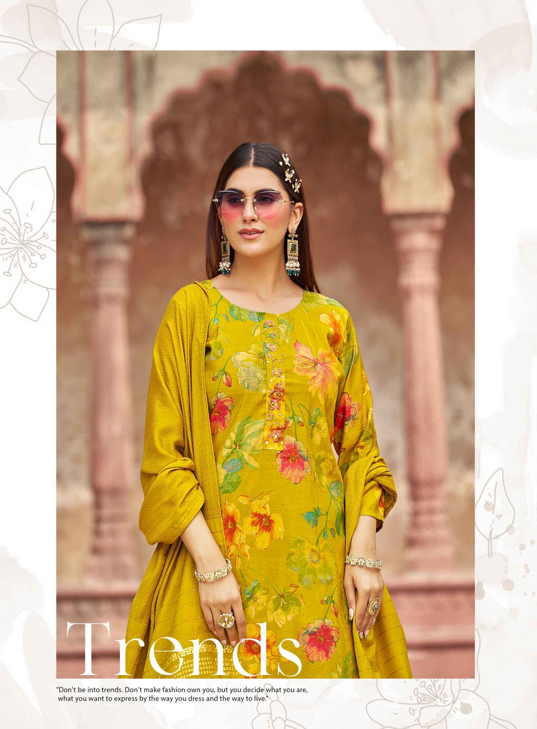 Radhika Lifestyle Satrangi Vol-12 Roman Readymade Suit (6 pcs Catalogue)