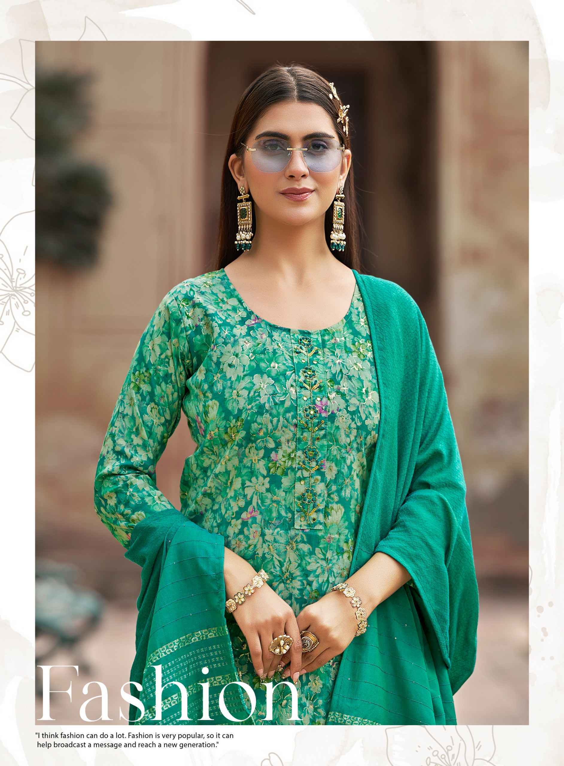 Radhika Lifestyle Satrangi Vol-12 Roman Readymade Suit (6 pcs Catalogue)