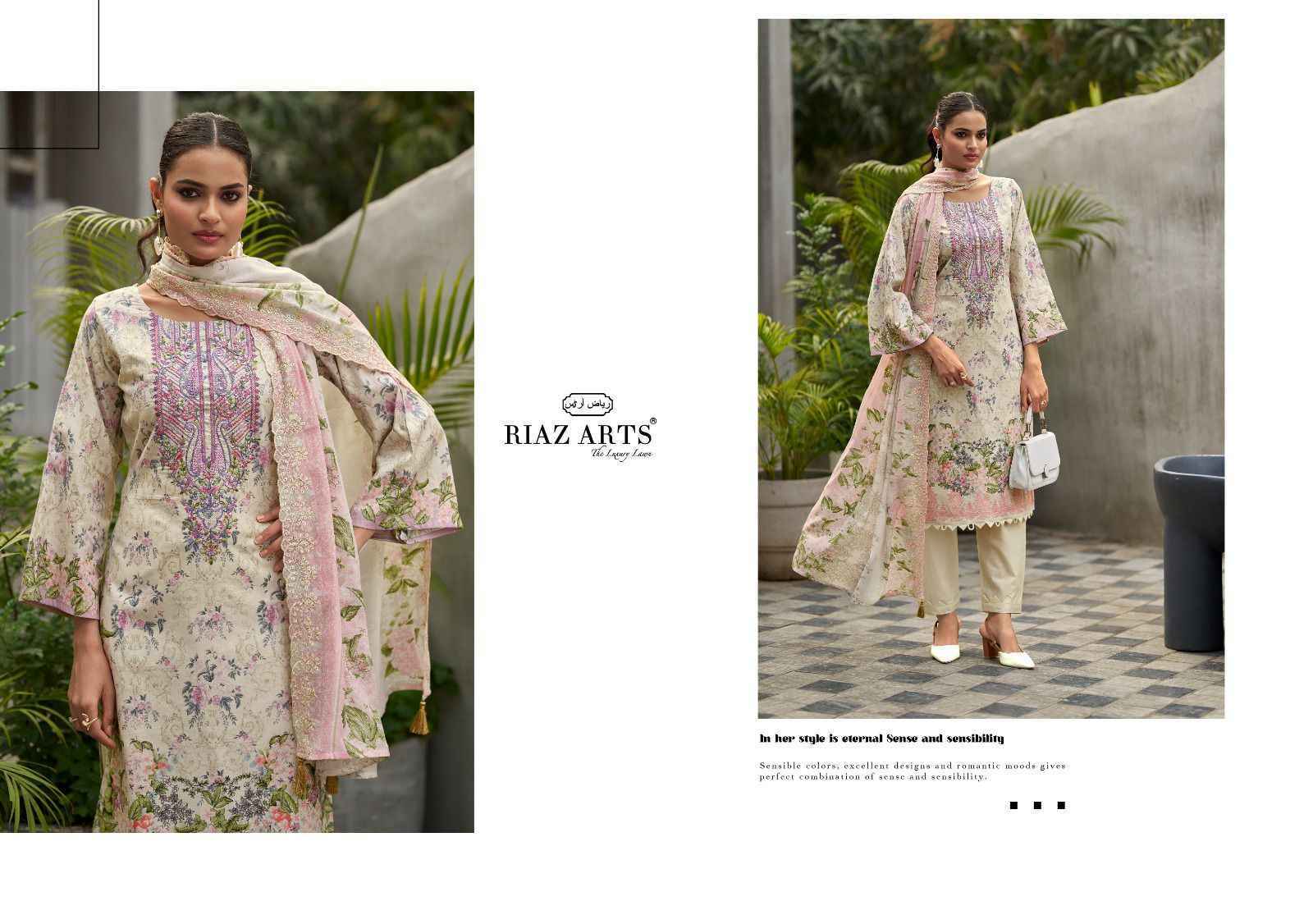 Riaz Arts Karigiri E Saeed Edition-2 Cotton Camric Lawn Dress Material (6 pcs Catalogue)