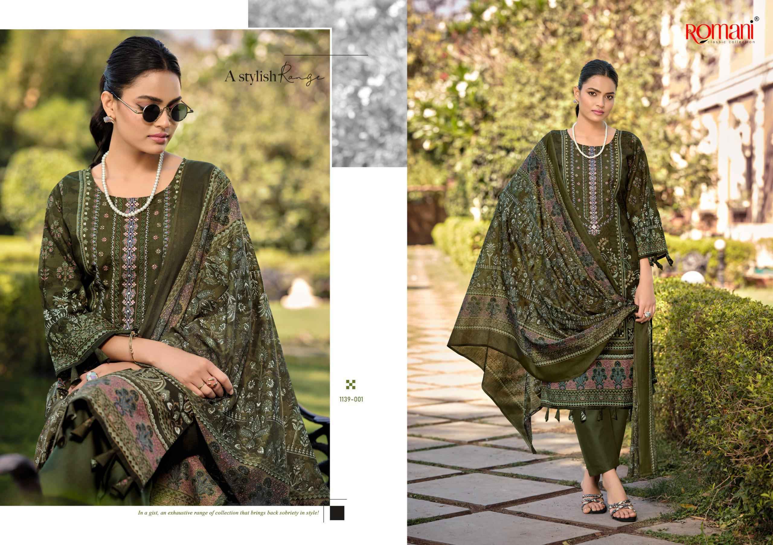 Romani Bin Kareem Vol-3 Cotton Dress Material (8 pcs Catalogue)