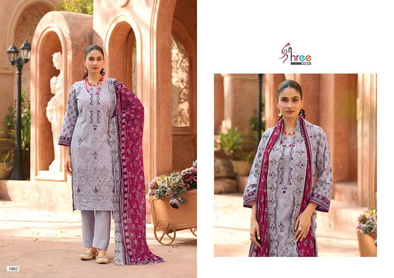 Shree Fabs Bin Saeed Lawn Collection Vol-25 Cotton Dress Material (6 pcs Catalogue)
