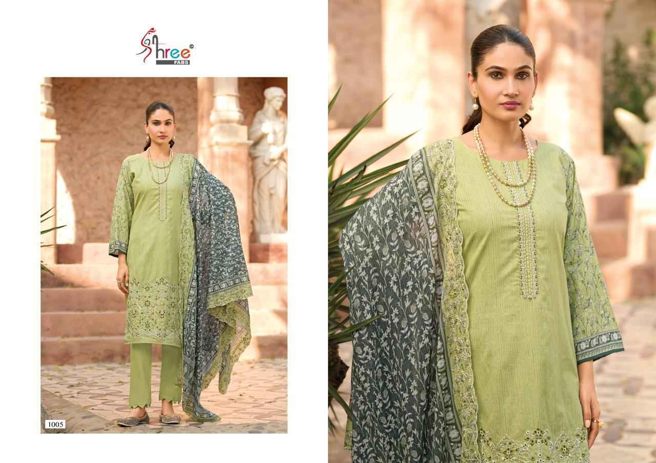 Shree Fabs Bin Saeed Lawn Collection Vol-25 Cotton Dress Material (6 pcs Catalogue)