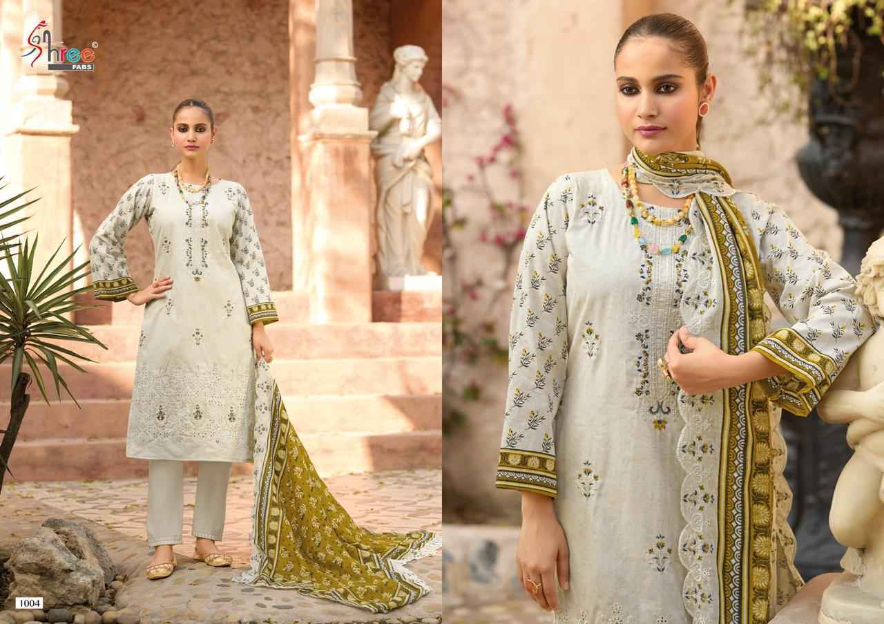 Shree Fabs Bin Saeed Lawn Collection Vol-25 Cotton Dress Material (6 pcs Catalogue)