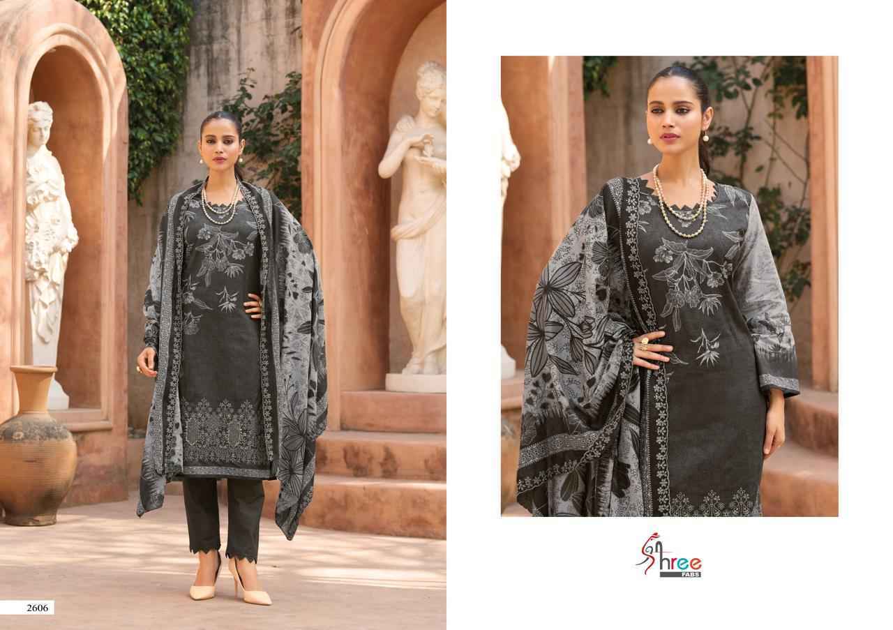 Shree Fabs Bin Saeed Lawn Collection Vol-26 Cotton Dress Material (6 pcs Catalogue)