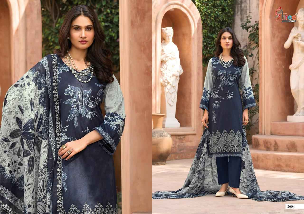Shree Fabs Bin Saeed Lawn Collection Vol-26 Cotton Dress Material (6 pcs Catalogue)