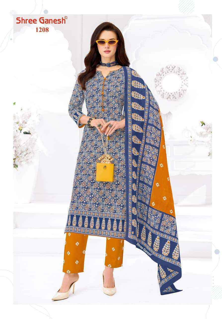 Shree Ganesh Samaiyra Readymade Cotton Dress (12 pcs Catalogue)