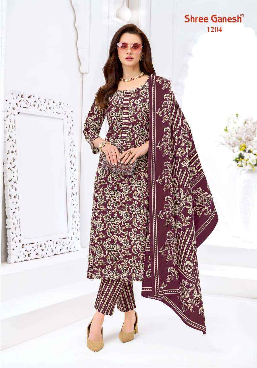 Shree Ganesh Samaiyra Readymade Cotton Dress (12 pcs Catalogue)
