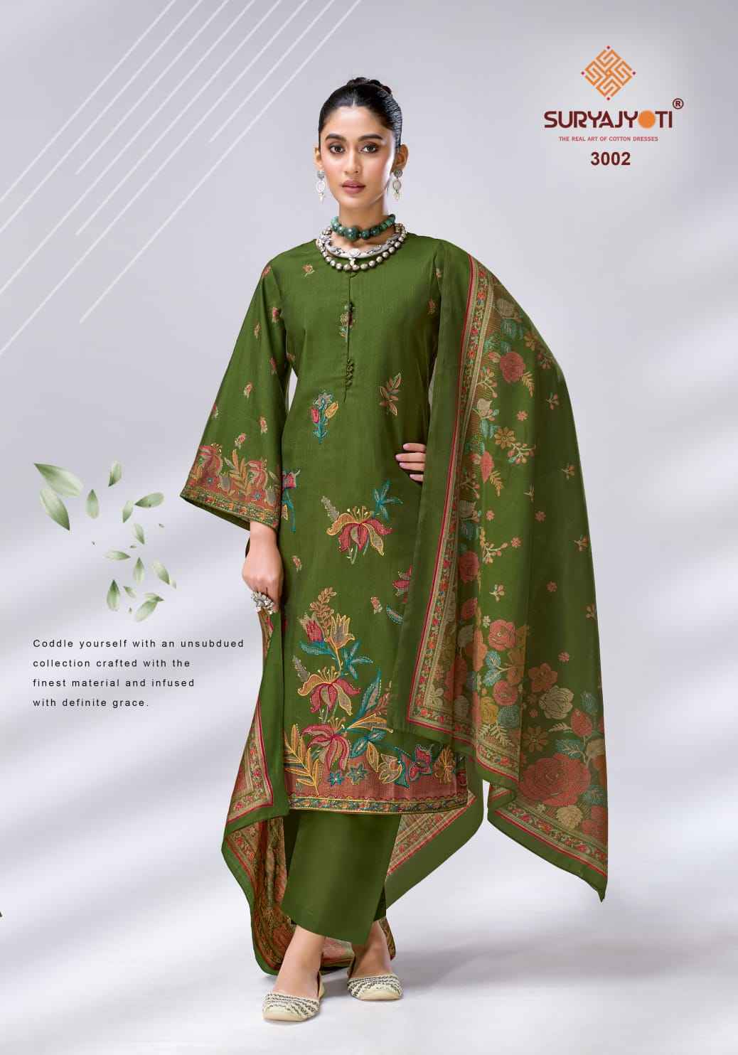 Suryajyoti Chikiri Vol-3 Roman Silk Dress Material (6 Pcs Catalouge)