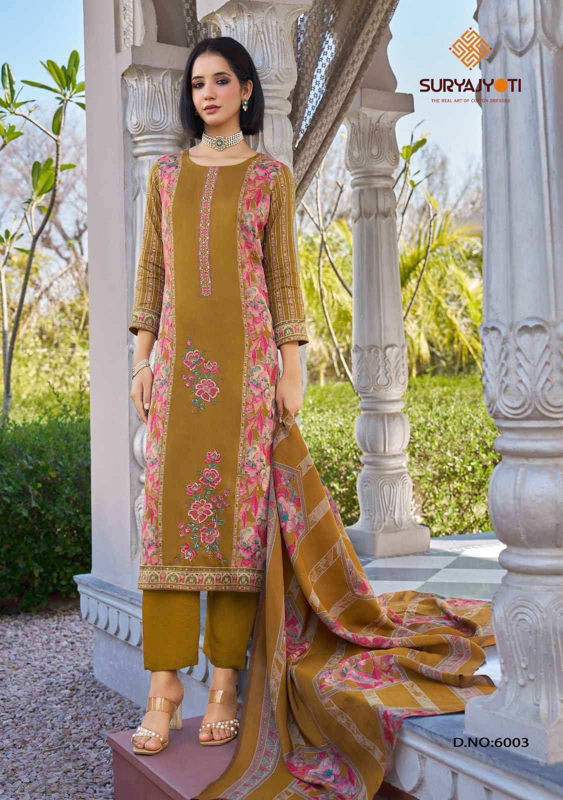 Suryajyoti Kaamini Vol-6 Jam Satin Dress Material (6 pcs Catalogue)