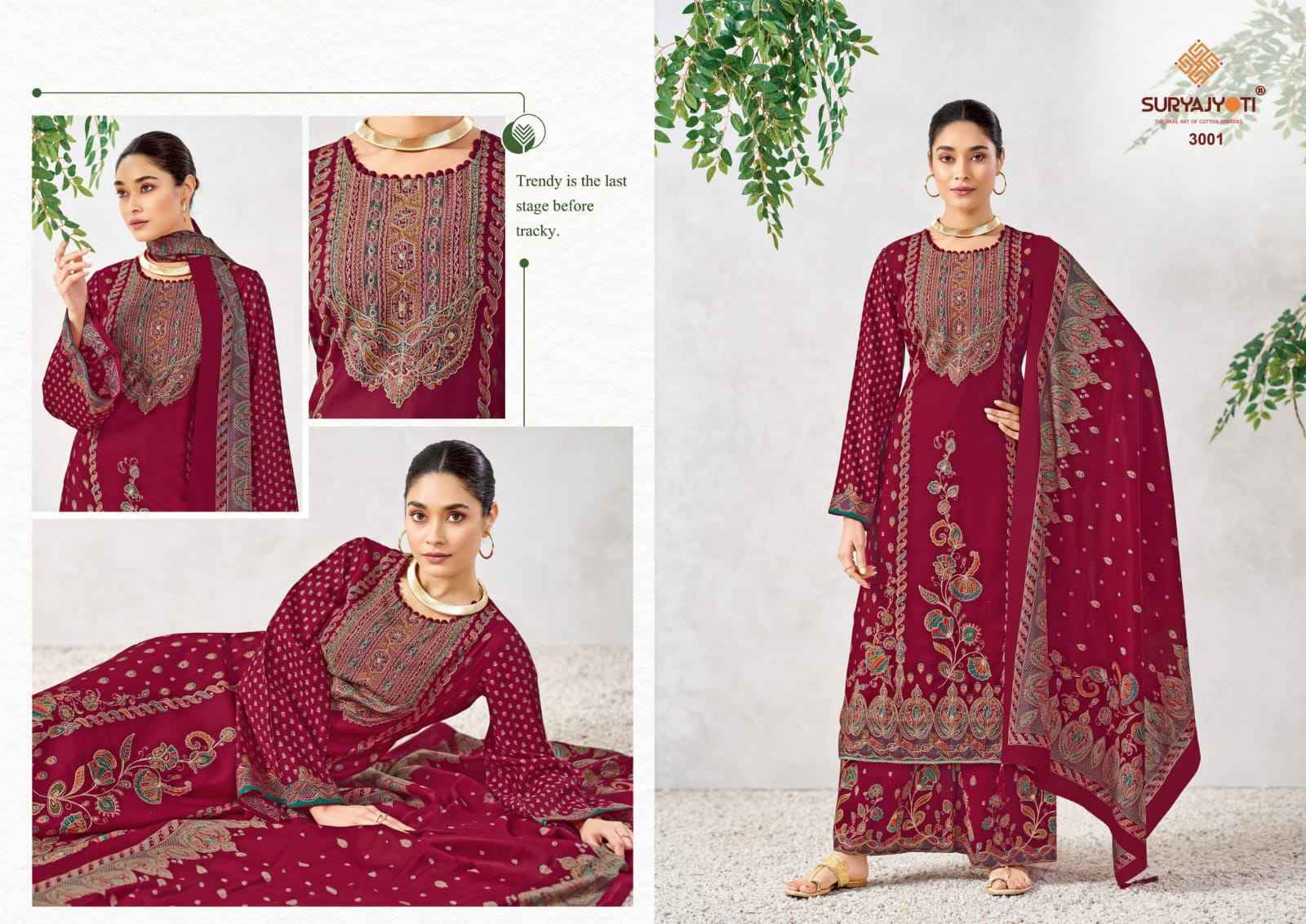 Suryajyoti Komal Vol-3 Modal Dress Material (6 pcs Catalogue)