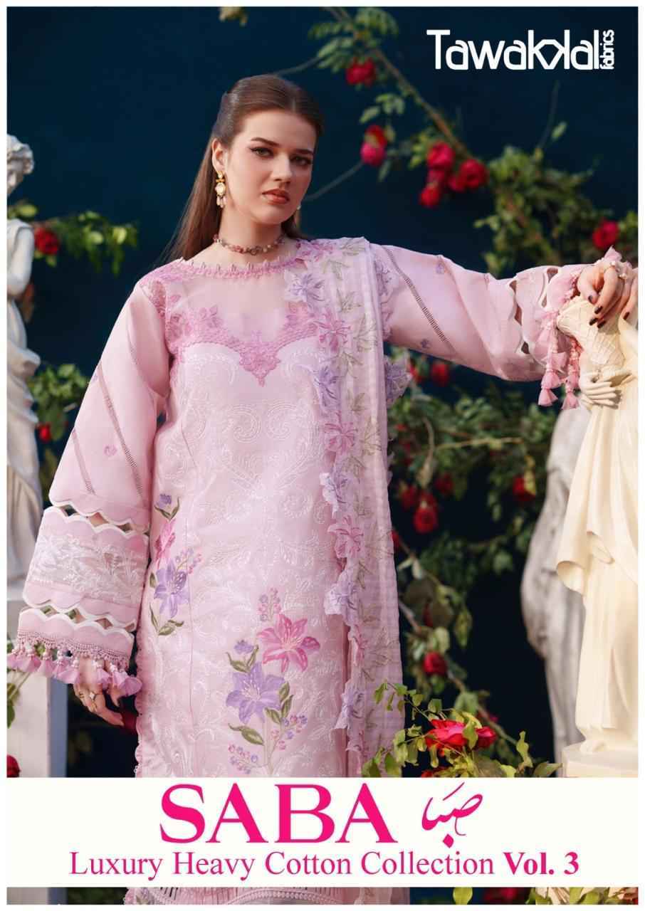 Tawakkal Saba Vol-3 Cotton Dress Material (10 pcs Catalogue)