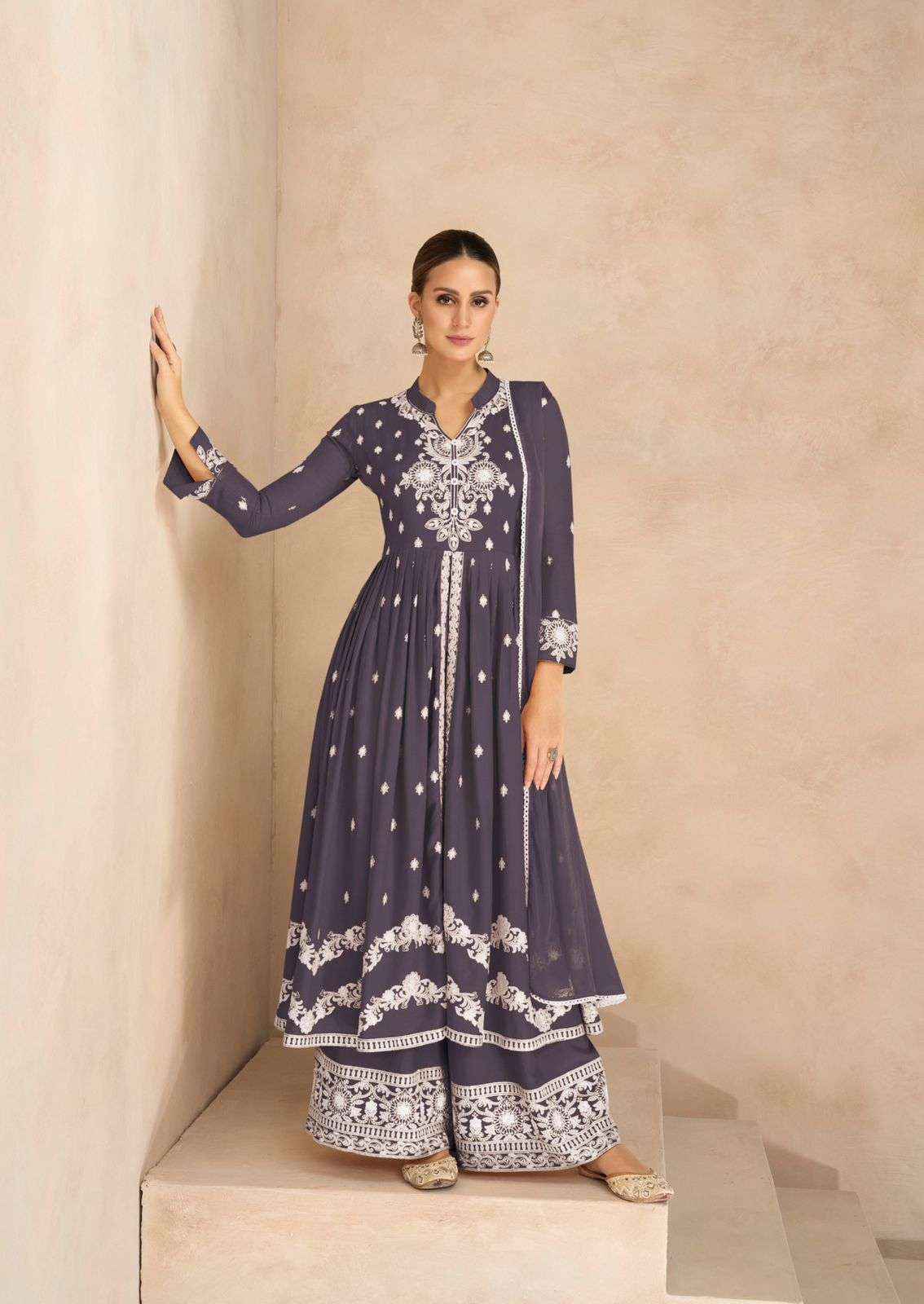 Vamika Lakhnavi Vol-6 Gold List Rayon Readymade Suit (5 pcs Catalogue)