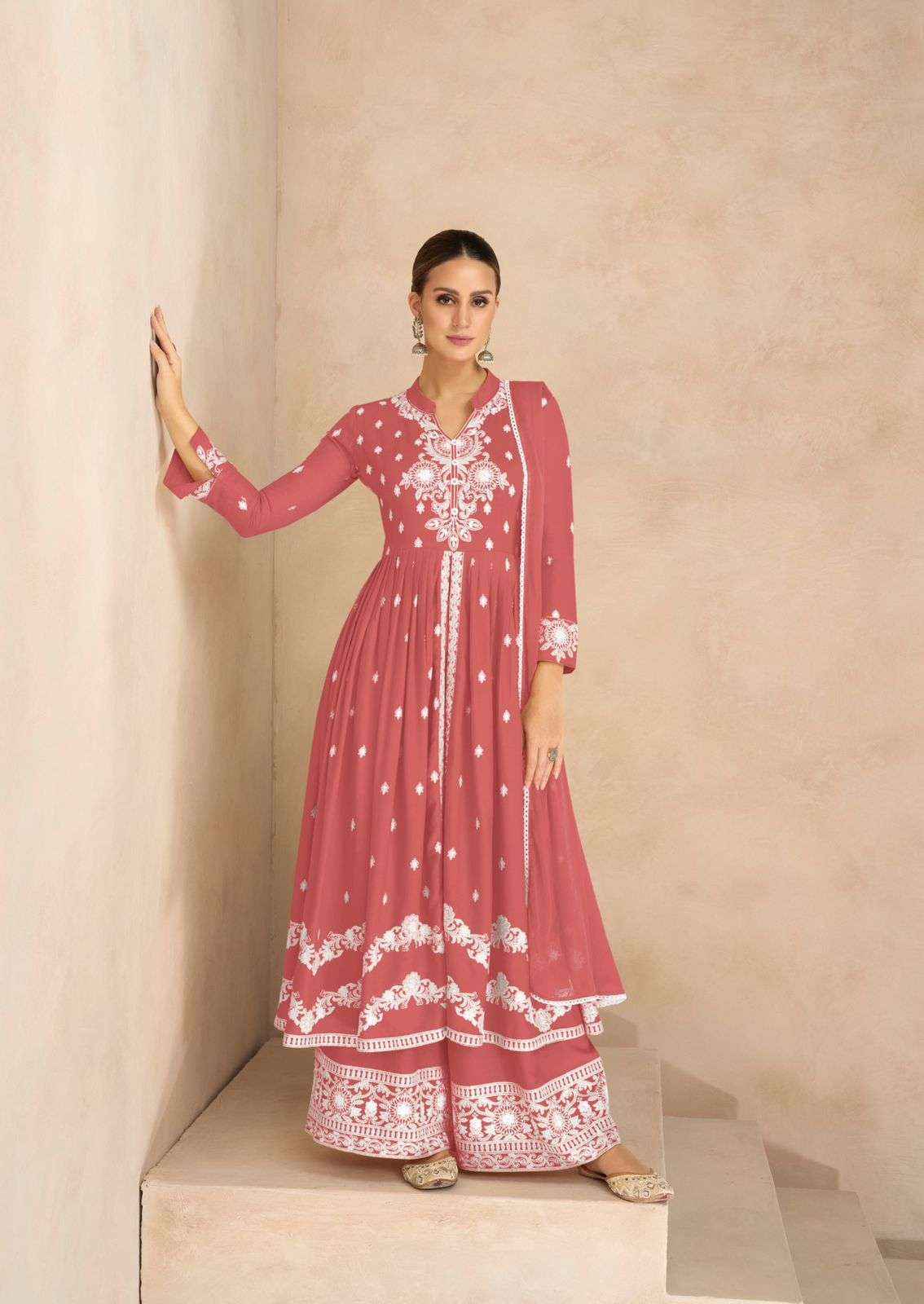 Vamika Lakhnavi Vol-6 Gold List Rayon Readymade Suit (5 pcs Catalogue)