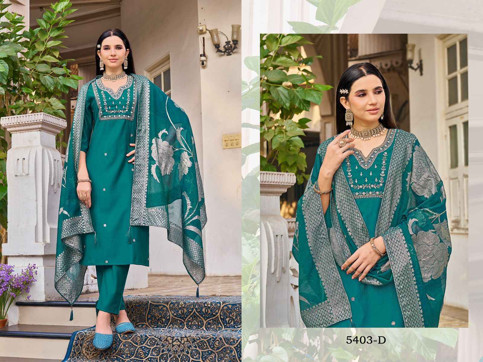 Vamika Riwayat Viscos Readymade Suit (4 pcs Catalogue)