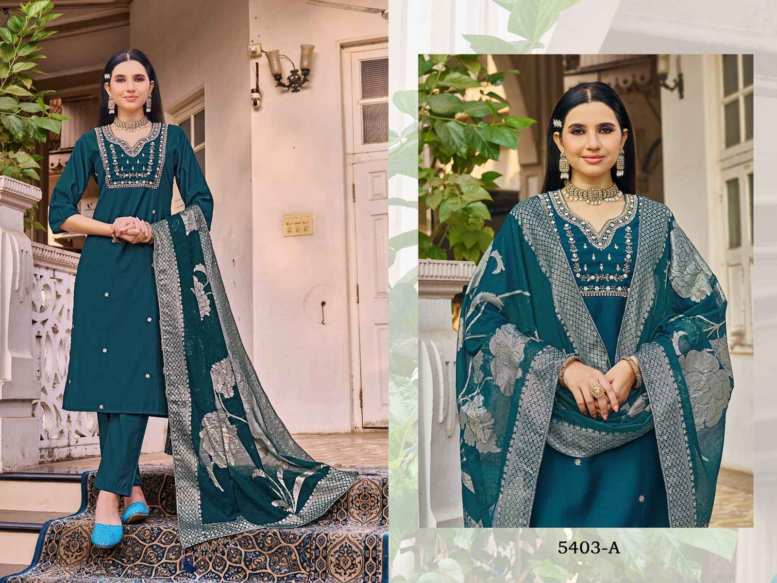 Vamika Riwayat Viscos Readymade Suit (4 pcs Catalogue)