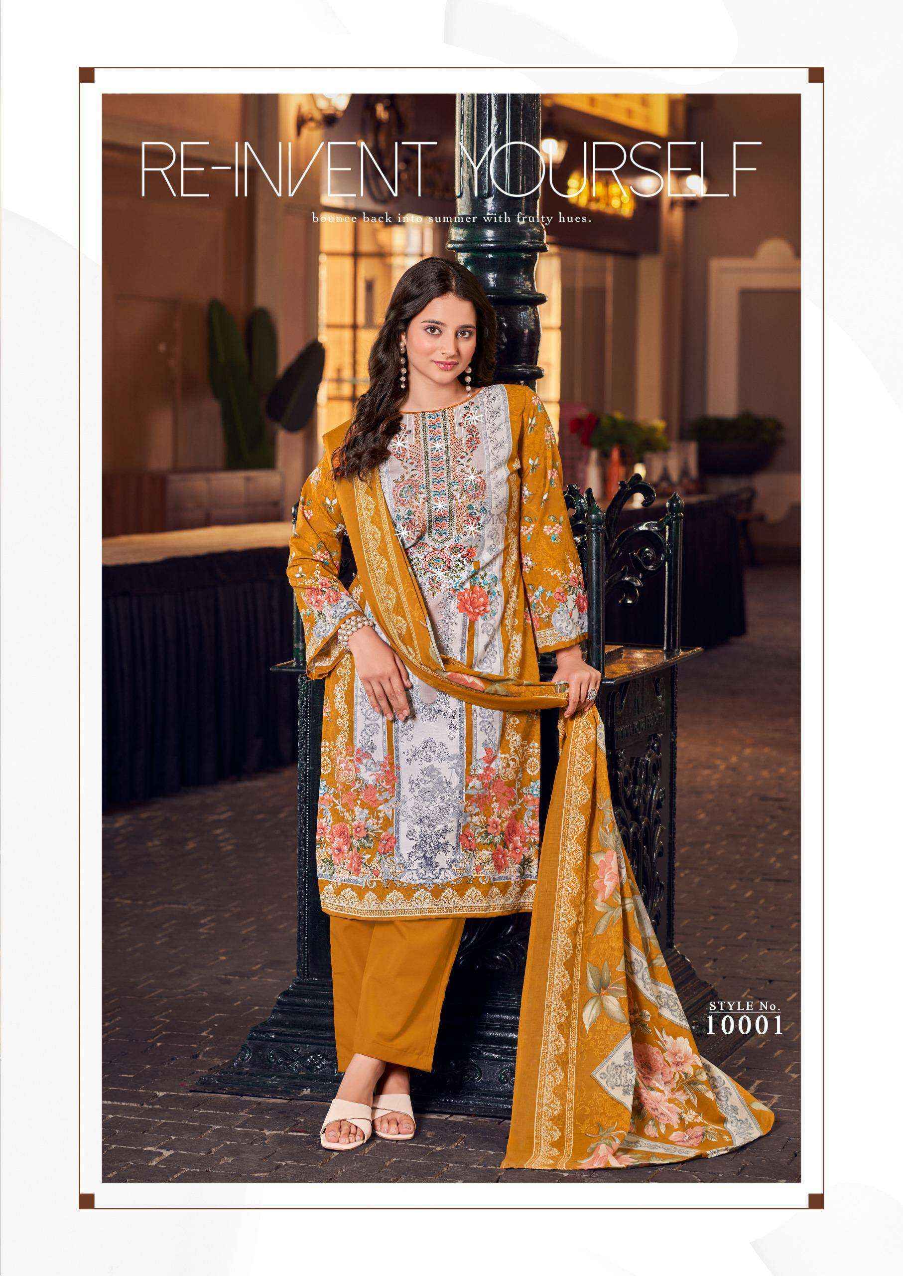 Vandana Creation Nagina‎ Vol-10 Cotton Dress Material (8 pcs Catalogue)