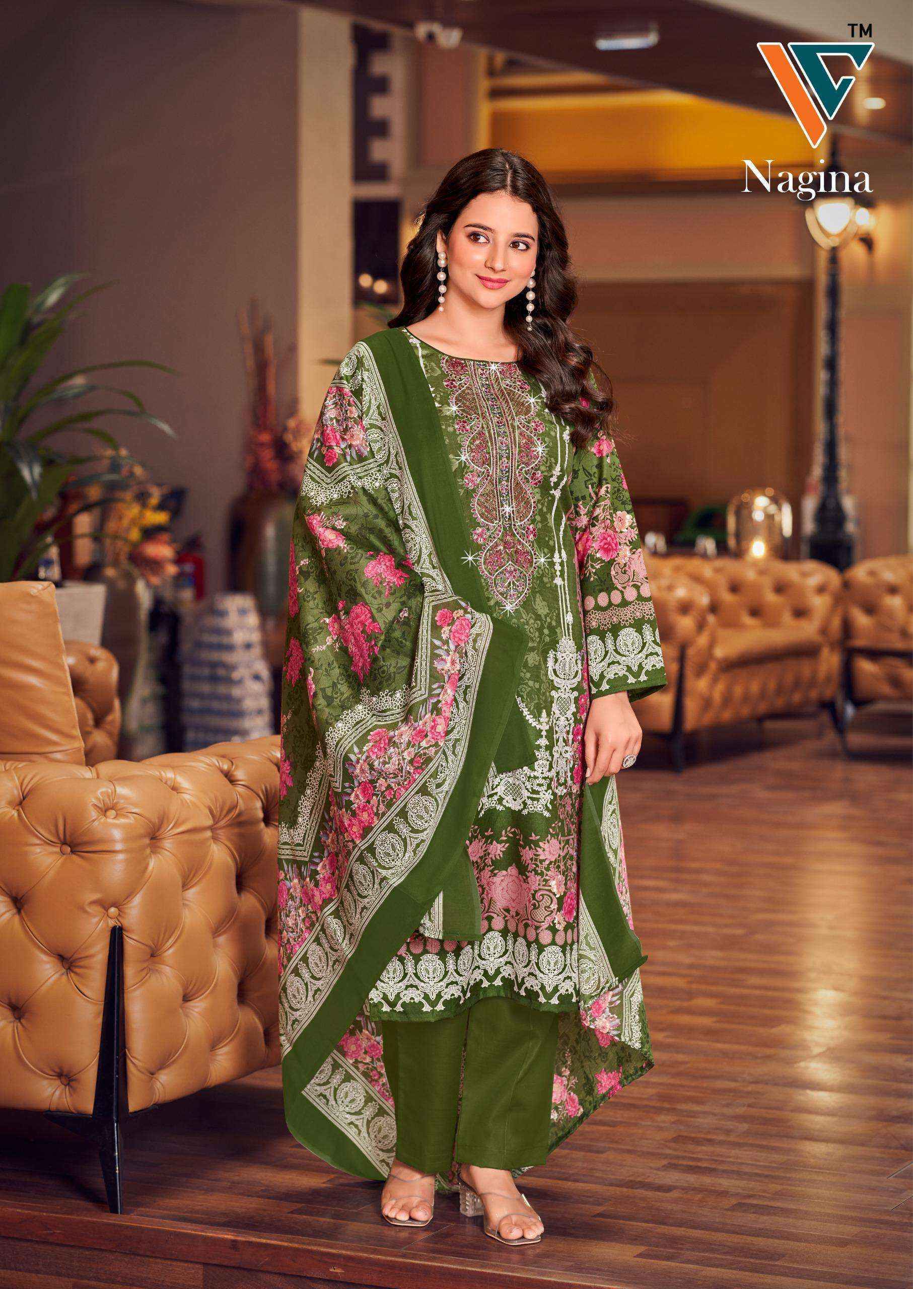 Vandana Creation Nagina‎ Vol-10 Cotton Dress Material (8 pcs Catalogue)