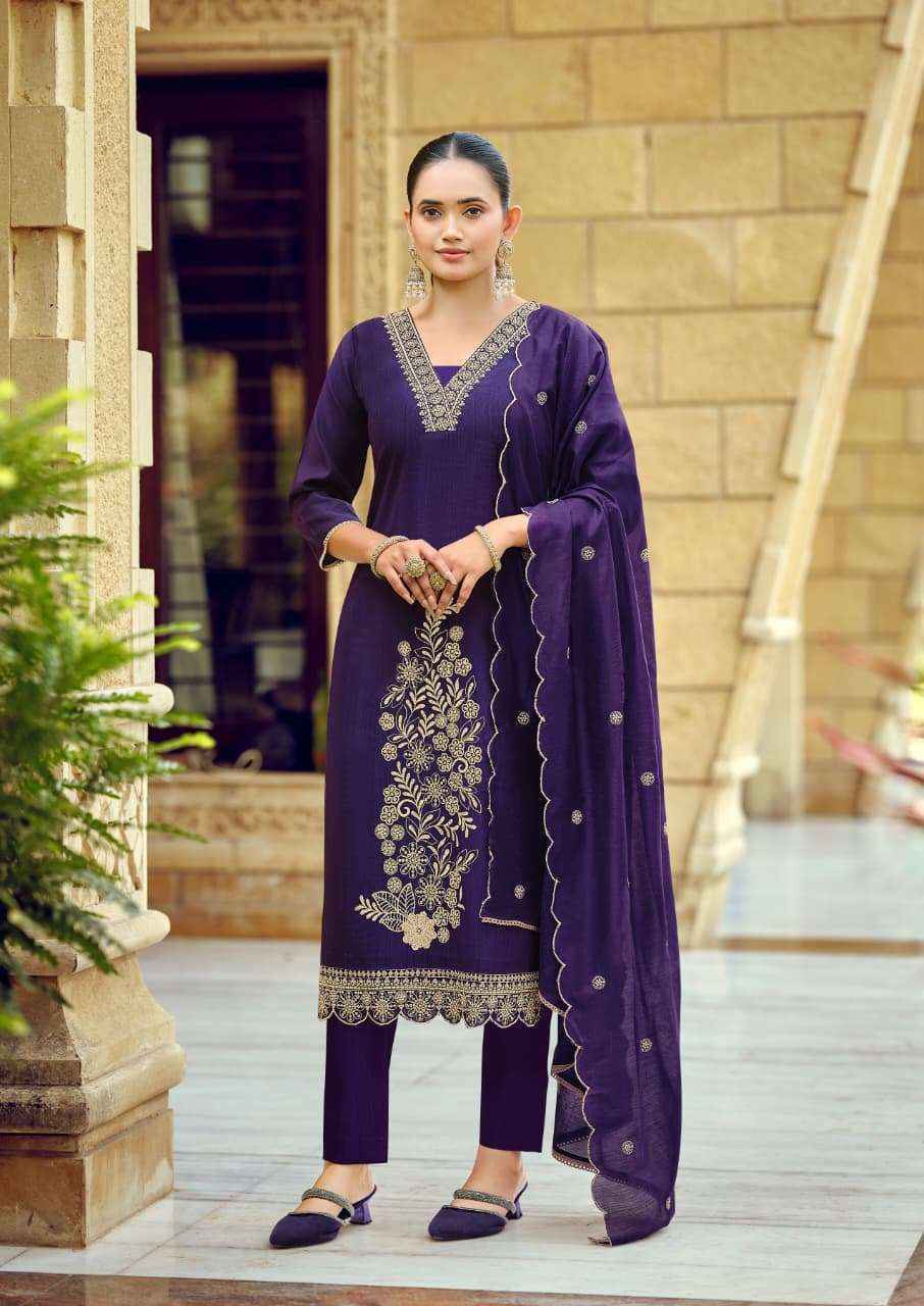 Woodee Aavani Viscose Readymade Suit (6 pcs atalogue)